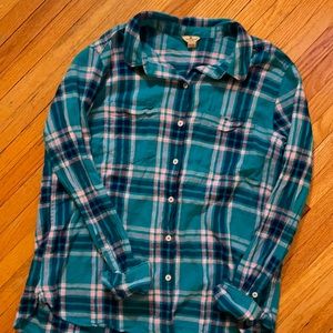 Woolrich plaid button down